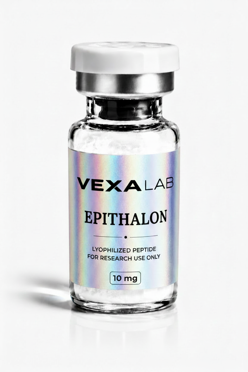 Epithalon 10mg + Bacteriostatic water 3ml (For research use only)